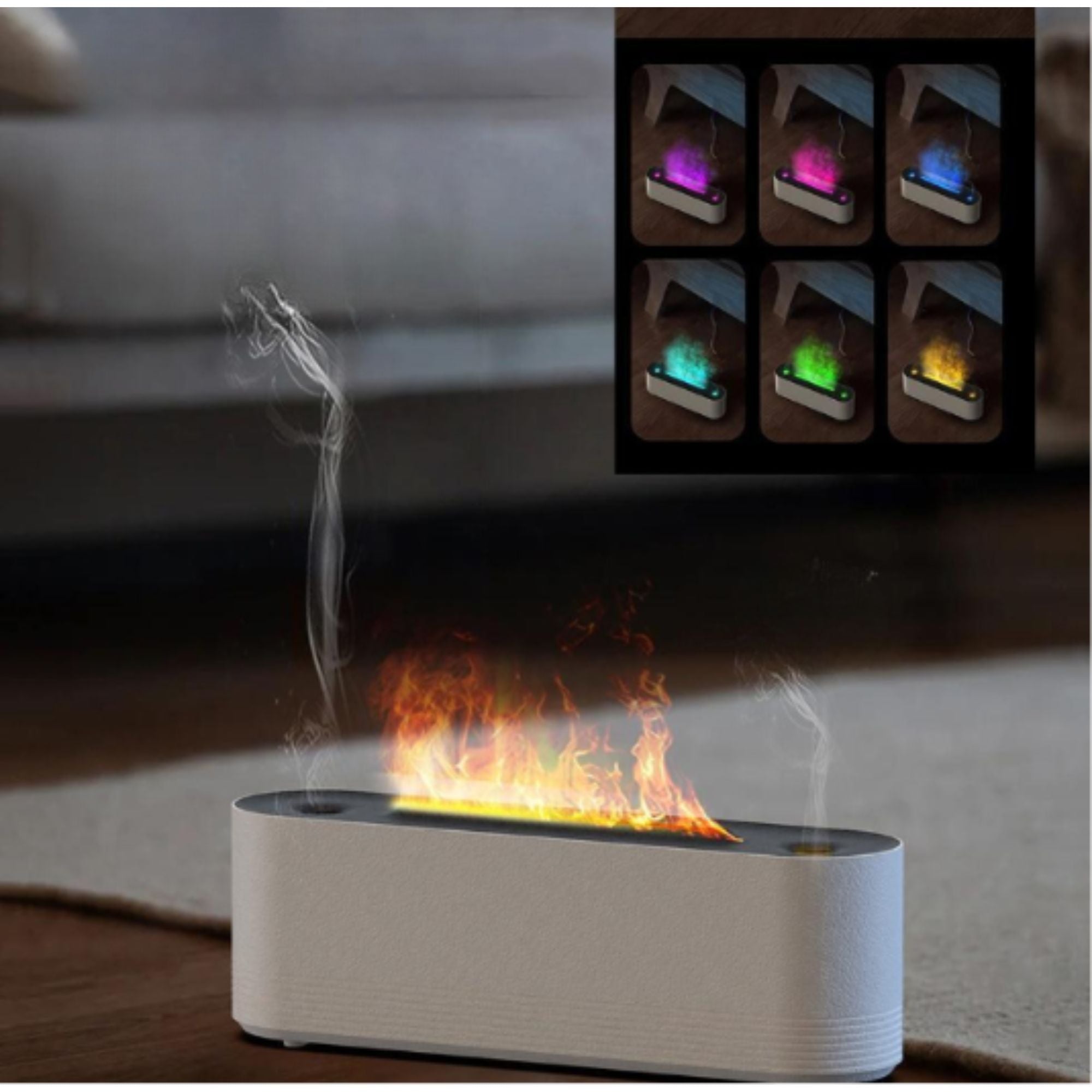 3D Flame Aroma Diffuser – Signature Vortex Edition
