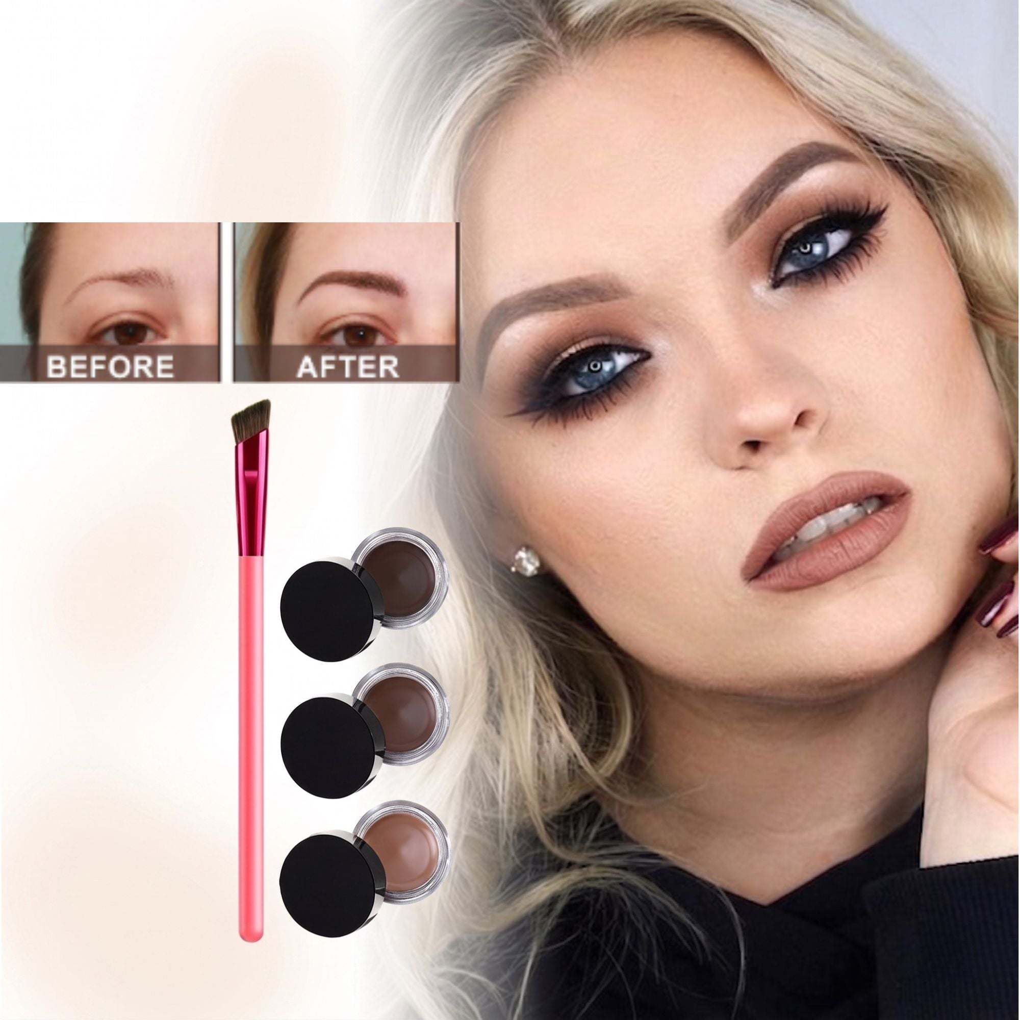Vortex 3-in-1 Eyebrow Sculpting Kit™ – Fill, Shape & Define Perfect Brows