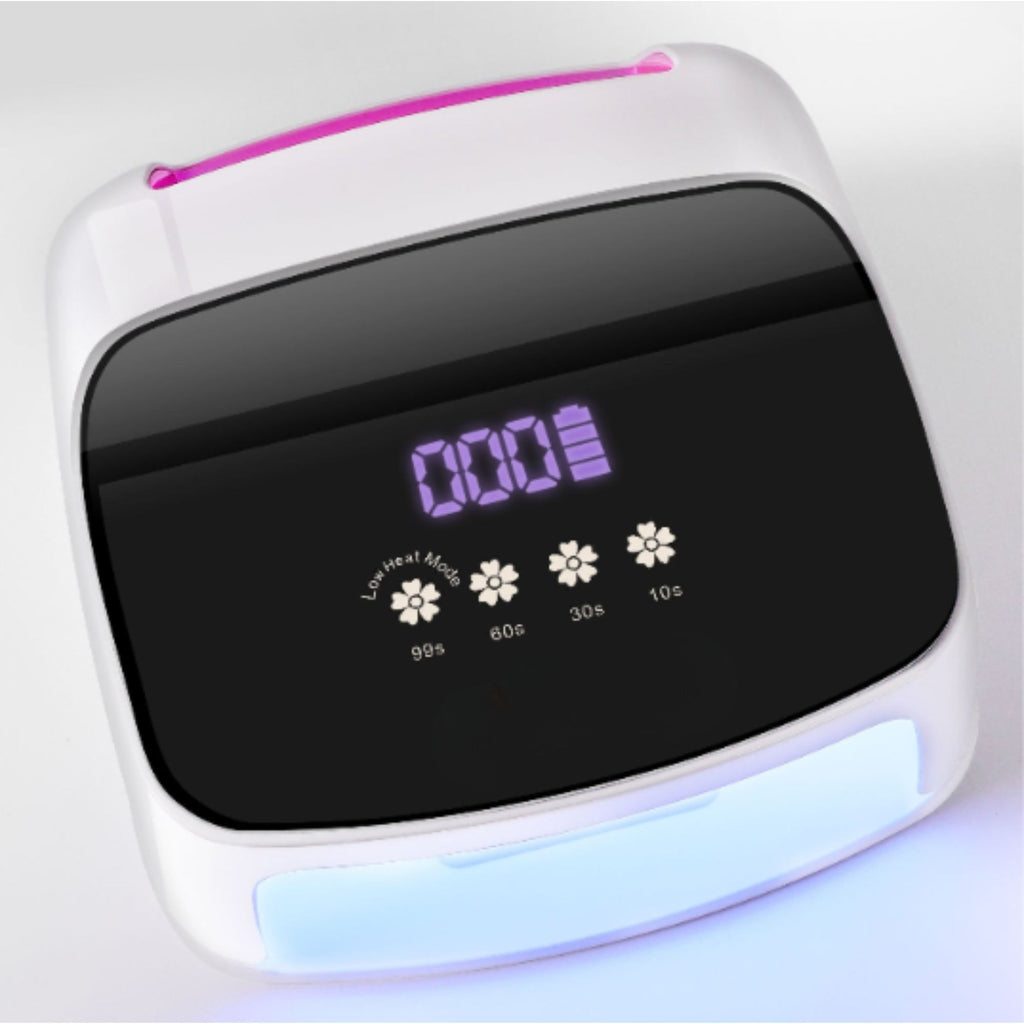 UV Nail Lamp, Professional Cordless UV LED Lamp For Nails 66Pcs Lamp Beads Automatic Sensor Gel Nail Uv Light For Nail Art At Home And In Salons